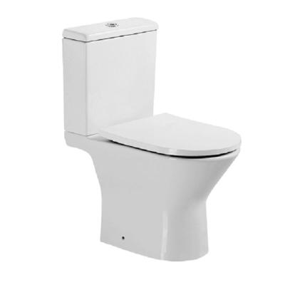 China Europe Market Sleek Double-Flow Design Two-Piece Toilet for sale