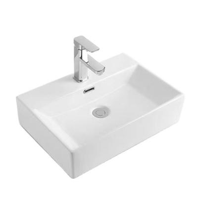 China SAIRI China Factory Good Quality Modern High End Rectangular Basin Ghana Art Square Basin Nigeria for sale