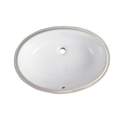 China SAIRI Modern High Quality Oval Under Counter Wash Basin Sink for sale