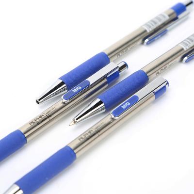 China Office & School Pen Personalized Gift Plastic Ball Pen 0.7mm Metal Retractable Ballpoint Pen for sale