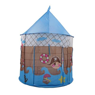 China Sports Toy Pirate Play Tent for Boys and Girls Space Themed Playhouse Kids Tent with Projector Toy and Carry Case Tent for sale