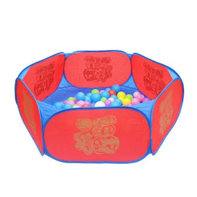 China Wholesale Customized Sports Toy Children's Game Chinese Style Ball Pit Tent Without Zippered Storage Bag Ball Pool For Children for sale