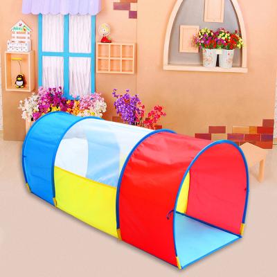 China Sports Toy Children kids tunnel children's play tent tunnel of new children's play arched folding play tunnel tent for sale