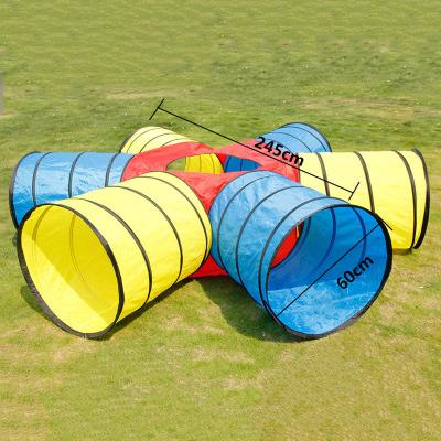 China Sports Toy Kids Rotatable Tunnel Tent Kids Toys Games Amusement Tunnel Kids Toys Crawling Kids Tent With Tunnel for sale