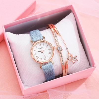 China Not Specified 7956 Women Watches Bracelet Set Mesh Band Magnetic Gold Ladies Figures Quartz Female Watch Wristwatches for sale