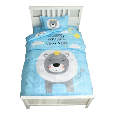 China Nondisposable 100% Soft And Skin-Friendly Cotton Bedding Set With Printing For Kids for sale