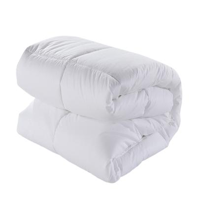 China Cotton Filling Antistatic Natural White Winter Comforter Set For Home for sale