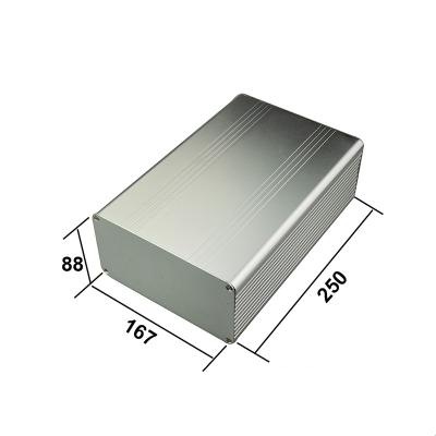 China Aluminum-Aluminum Powder Coating Box 125b Enclosure Die Cast Aluminum Custom Electronic Extruded Aluminum Enclosure Box for sale