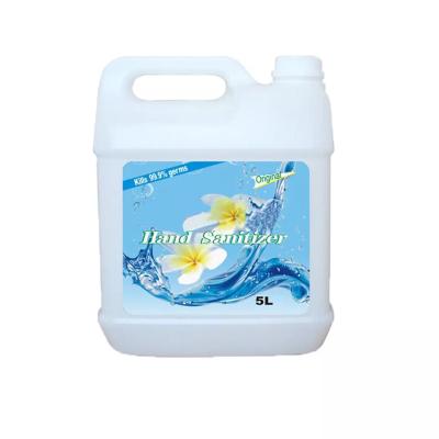 China White 5L HDPE Plastic Container Square Shape Jug Reusable For Liquids Storage for sale