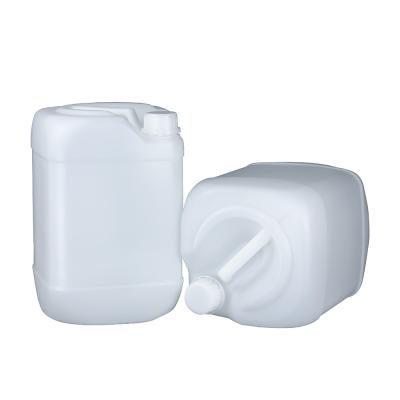 China Paint 10L HDPE Container 317mm Screw Plastic Cap Square Plastic Barrels for sale