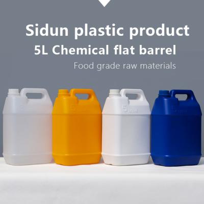 Cina Bottiglia di plastica dei prodotti chimici elettronici con la maniglia 5L Jerry Can Leakproof di plastica in vendita