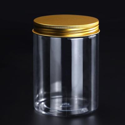 China Acid Etch PET Plastic Bottles 13g Plastic Storage Jar With PP Screw Cap for sale