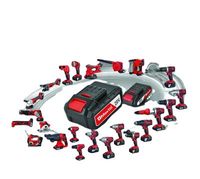 China ALL TYPES 20V lithium cordless tool kit combo power tools for sale