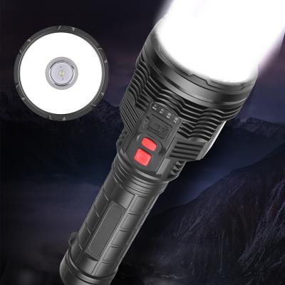 China Camping Torch COB LED 25000 Lumen USB Support Output Charging Hand Lamp Light Portable Powerful Super Bright Lights Light for sale