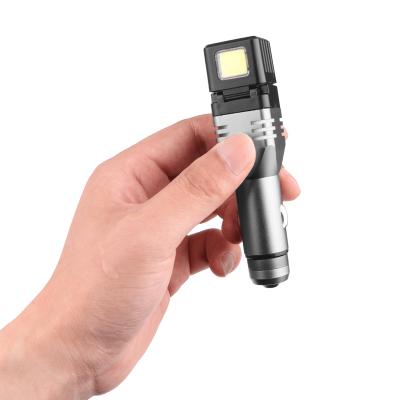 China Super Bright Mini Pocket Led Torch XPG Rechargeable Flashlight COB Side Lamp Spotlight Portable White Laser Flashlight For Kids for sale