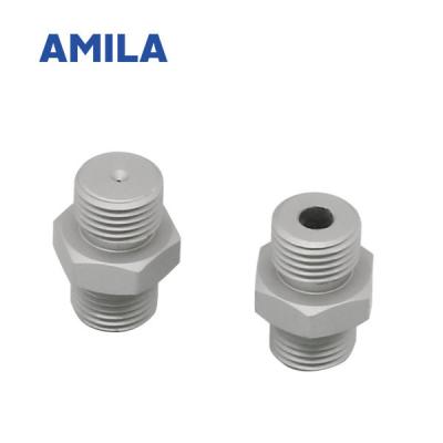 China Aluminium Air Throttle Valve , Throttle Control Valve With M5-G1/4 Connection Thread for sale