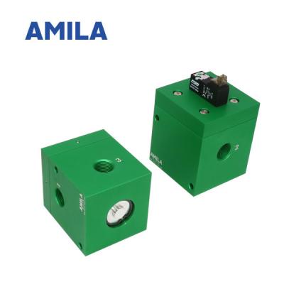 China Green Case Vacuum Actuator Solenoid Valve , Aluminum Check Valve Easy Operation for sale