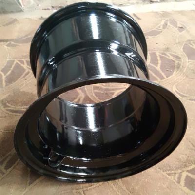 China Automotive Parts Black White Agricultural Wheel Tubeless Rim 15inch For Asia Market for sale