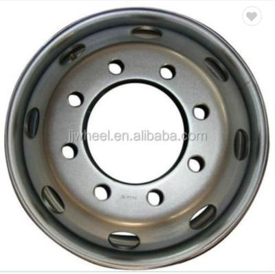 China 5.5-16 steel high speed heat dissipation steel truck wheel rims for sale for sale