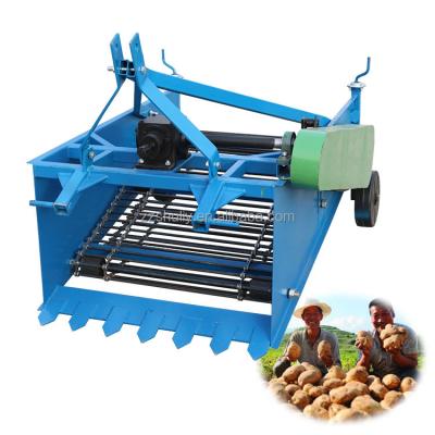 China 4U 1 Potato Digger Potato Harvester Machinery With Potato Tractor for sale