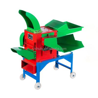 China Farms Chaff Cutter Price Corn Grinder Grass Chopper 220V Silage Machine Chaff Cutter With Blades for sale