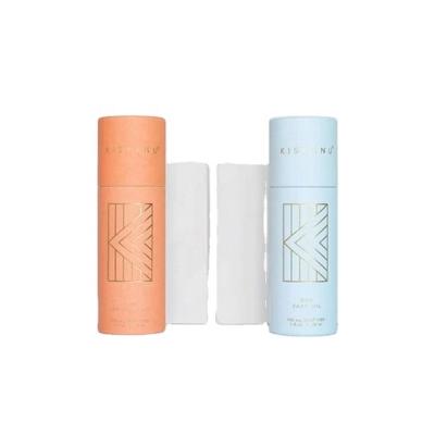 China Recycled Materials Hot Sale Custom Design Essential Oil Cosmetic Bottle Pre Roll Cute Package Perfume Cylinder Paper Tube Packaging for sale