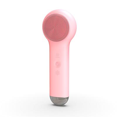 China The Other Hot Cold Electric Mini Silicone Facial Cleansing Brush For Face for sale