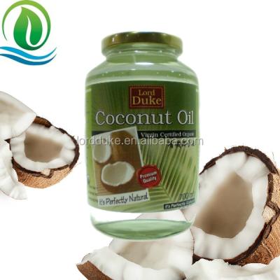 China Cooking Lordduke Thailand's Best Made Cold Process Organic Virgin Coconut Oil for sale