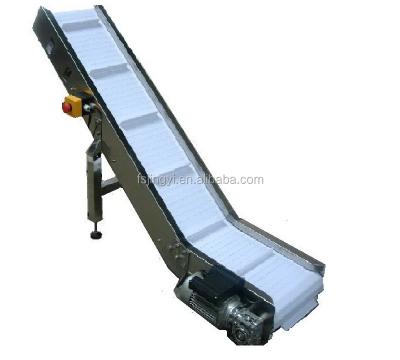 China Rubber Clean Acclivitous Portable Conveyor / Belt For Finished Packing Products JY-D for sale