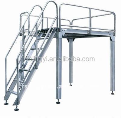 China 304 stainless steel work platform and work table for multihead weihger JY-P for sale