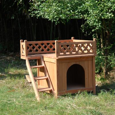 China Viable Outdoor Wooden Dog Houses for sale