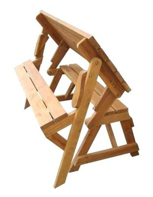 China Eco - Friendly Kids Folding Wooden Picnic Table And Chairs Set for sale