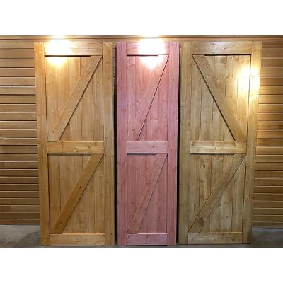 China 6FT Sliding Wood Steel Barn Door Hardware Kit Slide For Single Door for sale