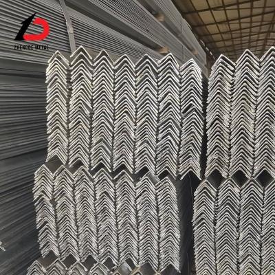 China Custom Cycle A36 A53 Q235 Q345 Carbon Equal Angle Steel Galvanized Iron L Shape Mild Steel Angle Machinability Advantage for sale