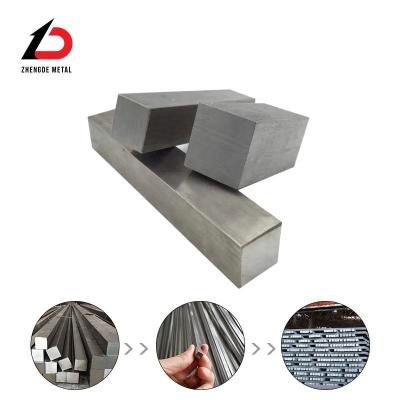 China Hot Rolled/Cold Drawn Ms Carbon Alloy Steel Square Bar SAE AISI A36 Ss400 ASME SA484 ASME SA276 Forged Solid Square Steel Rod for sale