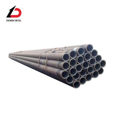 China Venta directa de fábrica de tubos soldados ASTM A53 A106 Q195 Q235B 1045 Tubo de acero rodado laminado en caliente/tubo de acero de carbono suave soldado o sin costura con servicio postventa en venta