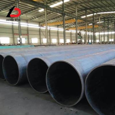 China Q195 Q215 Q345 Longitudinal Welded Pipe / Spiral Welded Pipe DN80 DN100 DN200 Large Diameter Welded Steel Pipe Factory Price for sale