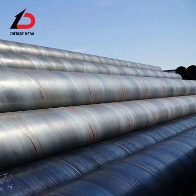 China China Manufacturer Supply Ms Welded Carbon Steel Tube ASTM A53 A106 Gr. B Sch 40 Black Iron SSAW Weld Round Pipe for sale