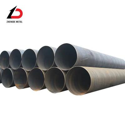 China Cold Drawn Spiral Welded Steel Pipe A53 A333 A106 St45 Sch40 DN15 SSAW Spiral Welded Pipe for sale