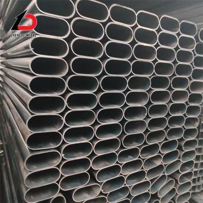 China Galvanized Special Shaped Carbon Steel Pipe Oval Straight Steel Tube for sale