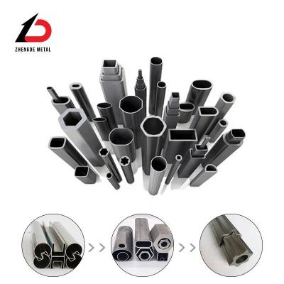 China Building Material Hot-Rolled Cold Drawn Hexagonal Hot Dipped Galvanized Q235 A36 Special-Shaped Seamless Steel Pipe with Crack Detection for sale
