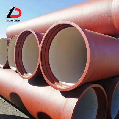 China Municipal Pipe Network DN80  Ductile Iron Pipe DN100 DN150 DN200 Qt450-12 for sale