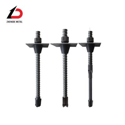 China R25 R32 R38 R51 T76 Threaded Rod Concrete Anchors Headed Anchor Rod with ISO10208 ISO1720 Certification for sale