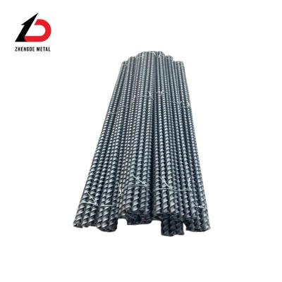 China Customized Size 3/8′′ Full Threaded Steel Self Drilling Rock Bolt / Hollow Anchor Bar / Anchor Rods for sale