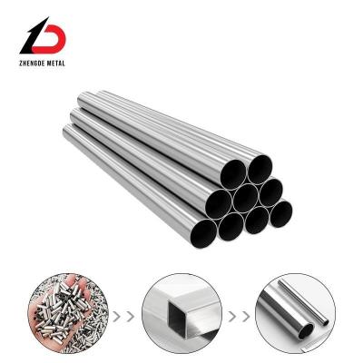 China Stock Prices 201/202/301/304/321/316L Hot/Cold Rolled 0.8-5mm Thickness Pickling Polished Hairline Mirror Matte Square Tube and Round Tube Stainless Steel Pipe for sale