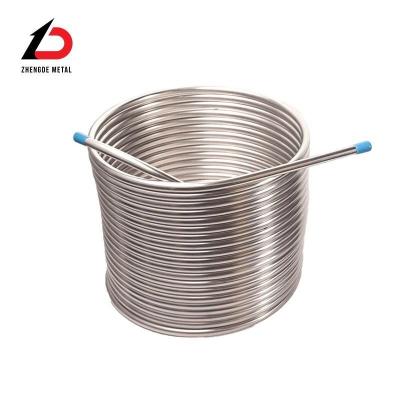 China                    High Quantity Heat Exchanger Pipe Stainless Steel Water Distiller Heating Tube Stainless Steel Heat Exchanger Coil Tube for Customized              for sale