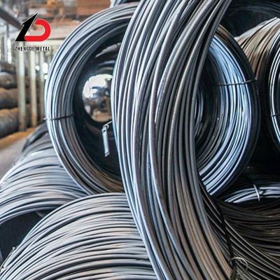 China                    SAE1008/Q195 Ms Low Carbon Steel Wire Rod, Nail Making Wire, 5.5mm 6.5mm 8mm Wire Price High Quantity Hot Rolled Steel Wire              for sale