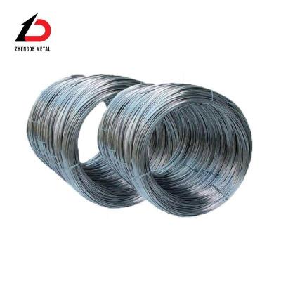 China Ms Wire Rod 5.5mm 6.5mm SAE 1006 SAE 1008 Low Carbon Hot Rolled Steel for sale