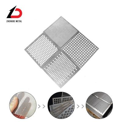 China Factory Sale Aluminium/304 Stainless Steel Perforated Metal Panel/ Perforated Metal Mesh for sale