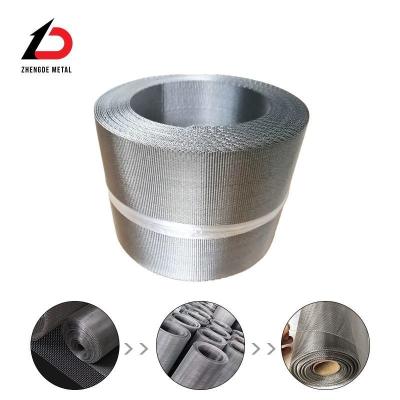 China Galvanized Semi-Circle Woven 0.4mm 1.239 Mesh No. 16 Specification 316 Stainless Steel Wire Mesh Factory Price for sale